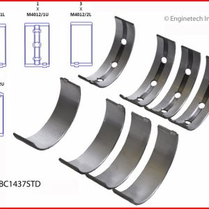 Enginetech BC1437 Bearing Set - Main