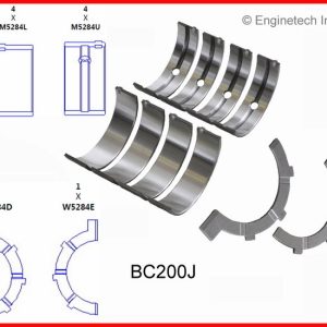 Enginetech BC200J Bearing Set - Main