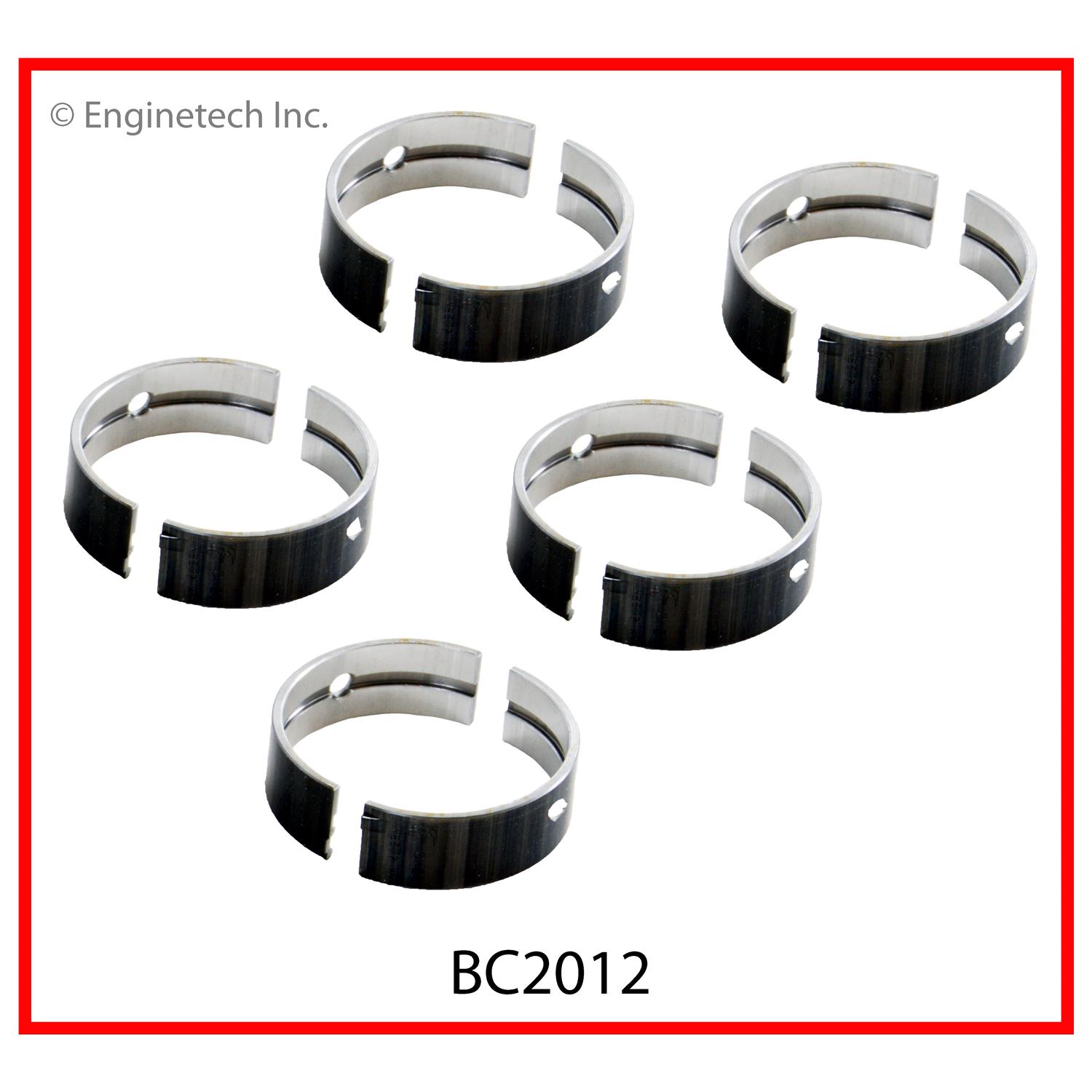 Enginetech BC2012 Bearing Set - Main