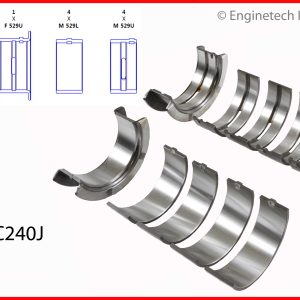 Enginetech BC240J Bearing Set - Main