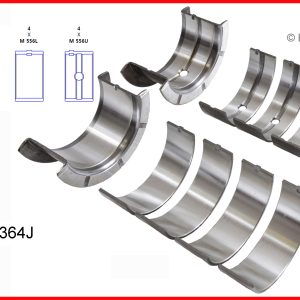 Enginetech BC364J Bearing Set - Main