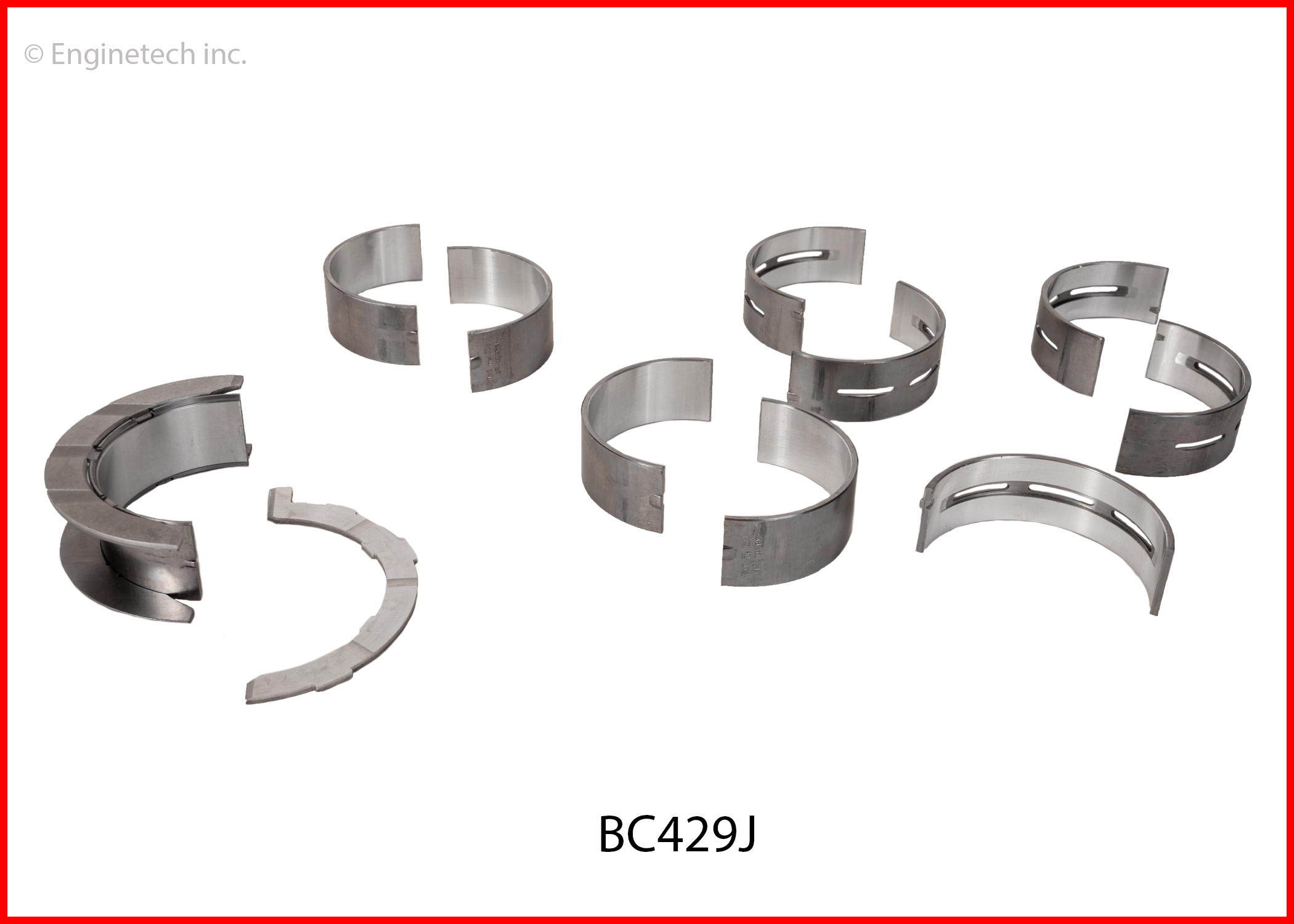 Enginetech BC429J Bearing Set - Main