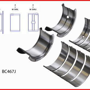 Enginetech BC467J Bearing Set - Main