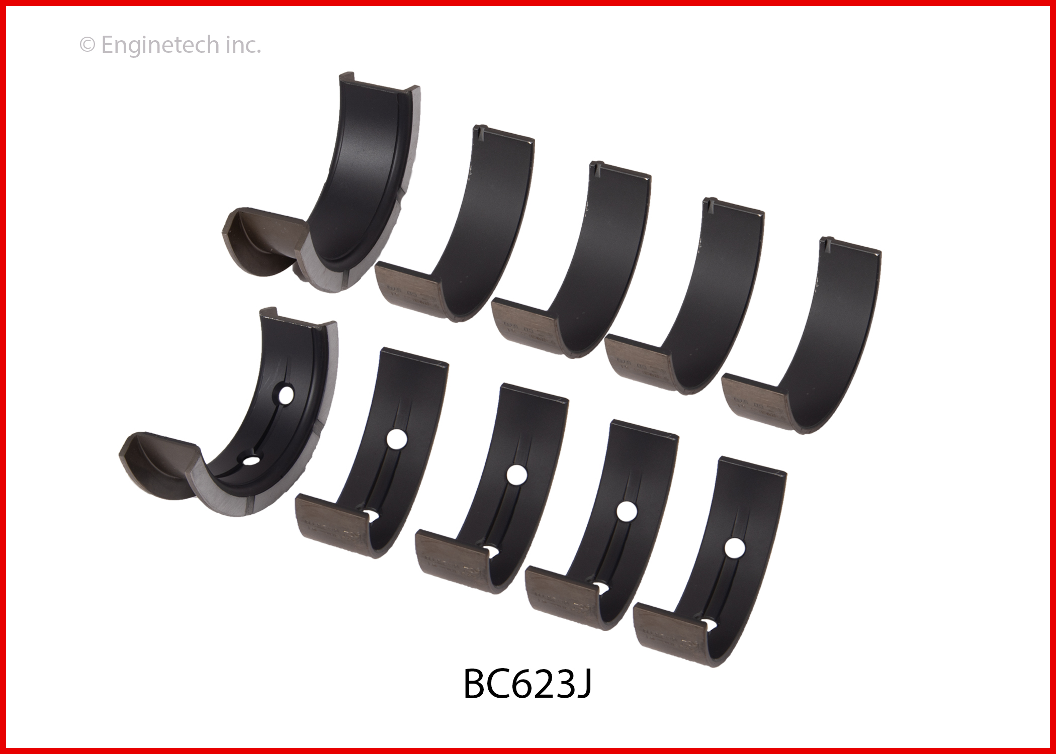 Enginetech BC623J Bearing Set - Main