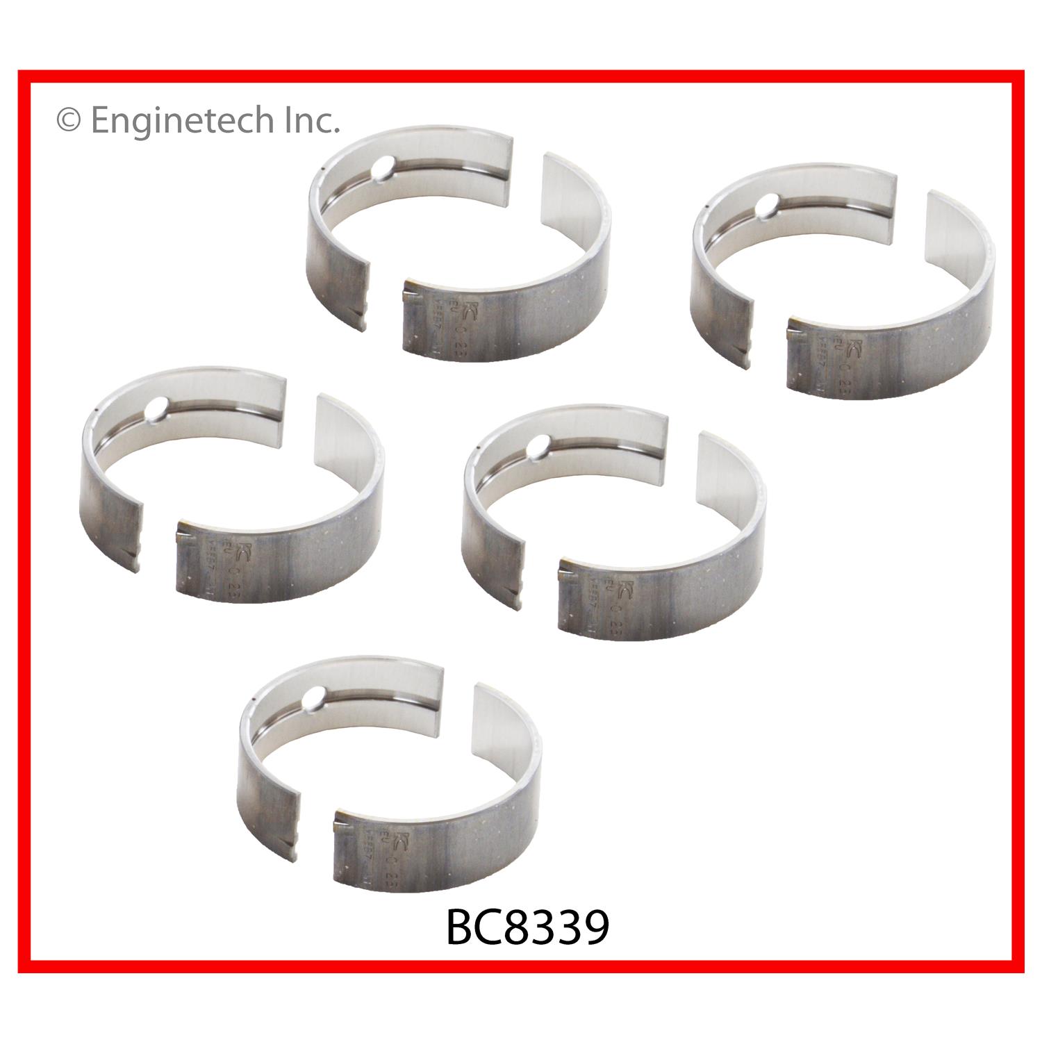 Enginetech BC8339 Bearing Set - Main