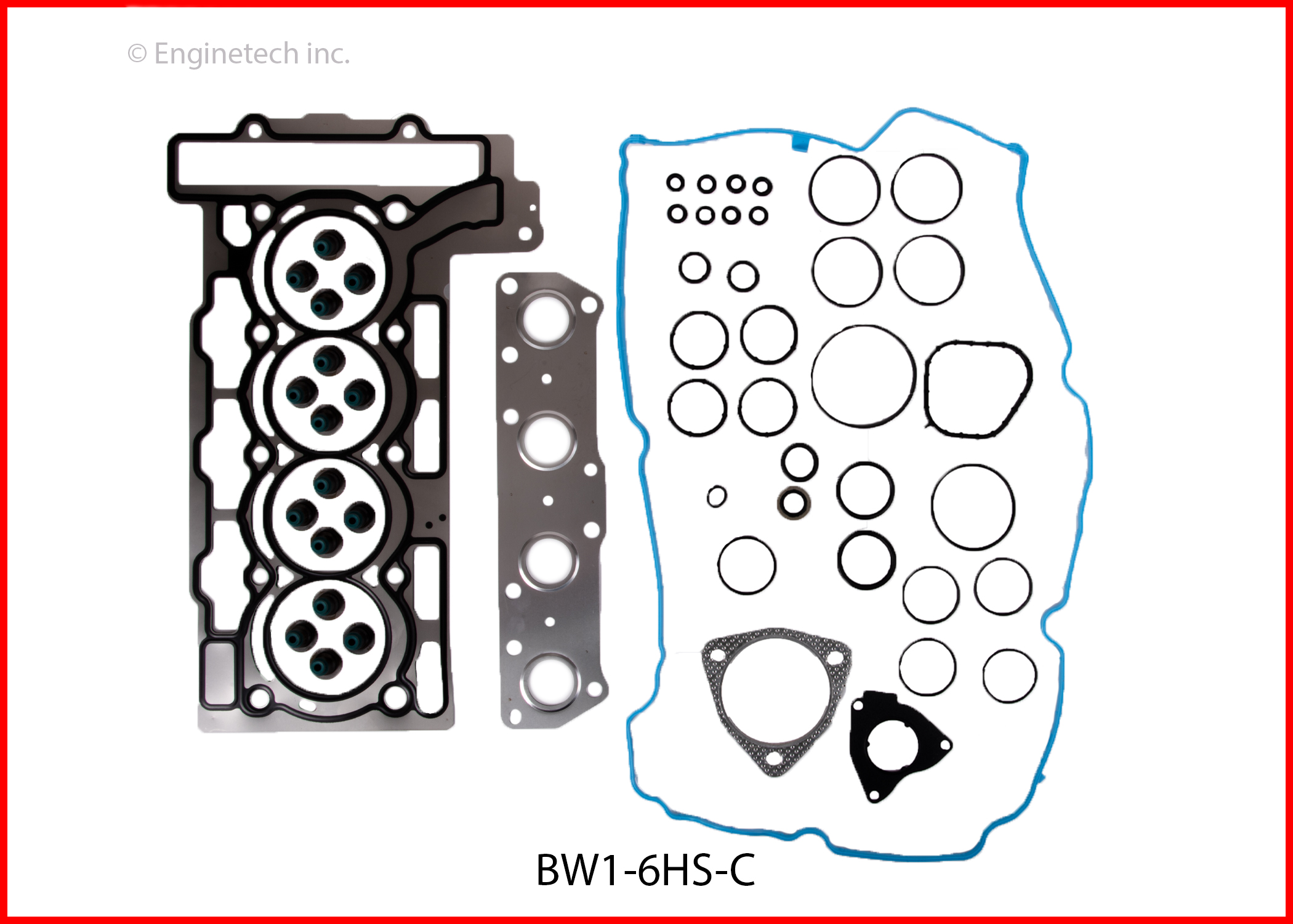 Enginetech BW1.6HS-C Gasket Set - Head