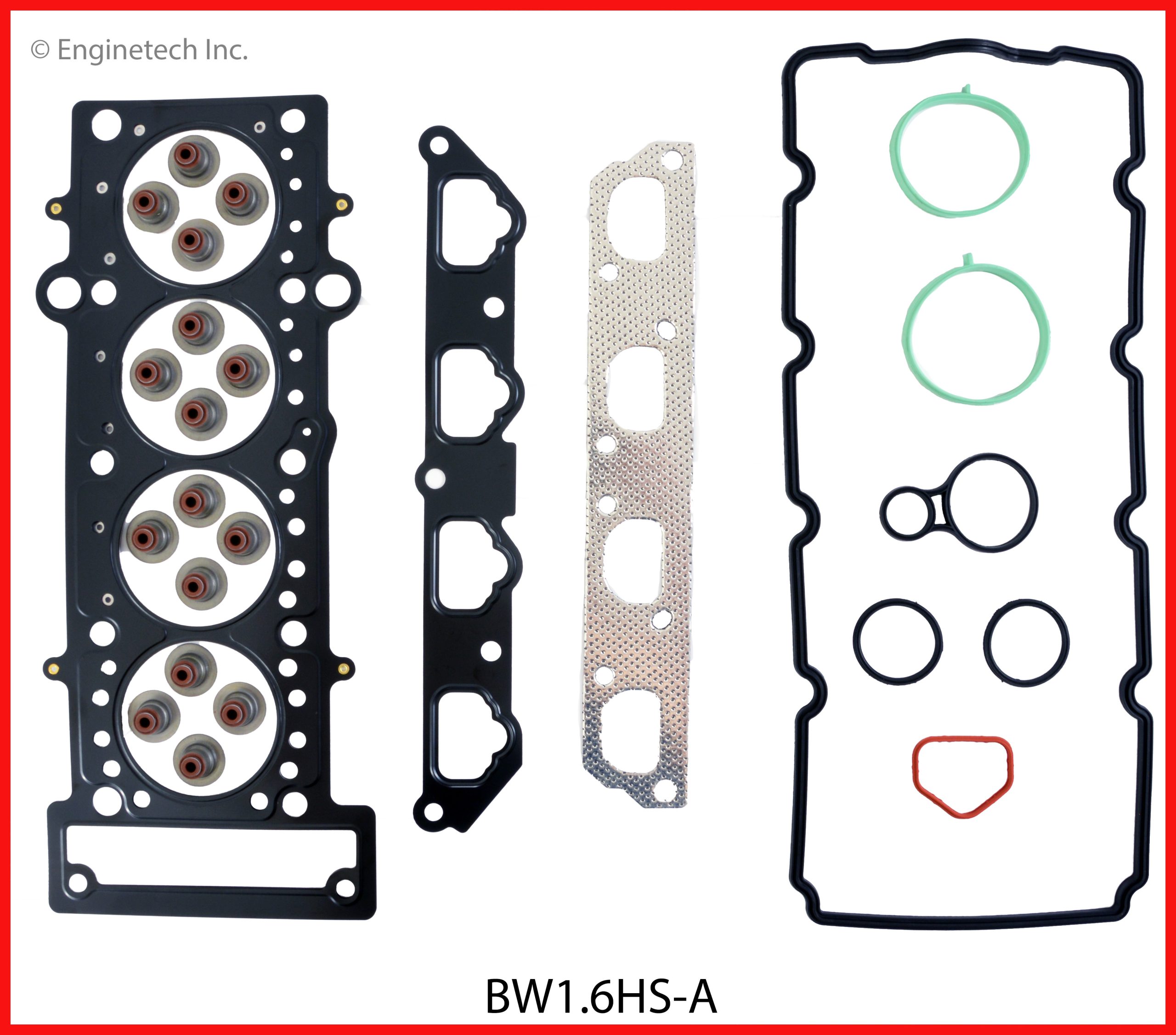 Enginetech BW1.6HS-A Gasket Set - Head