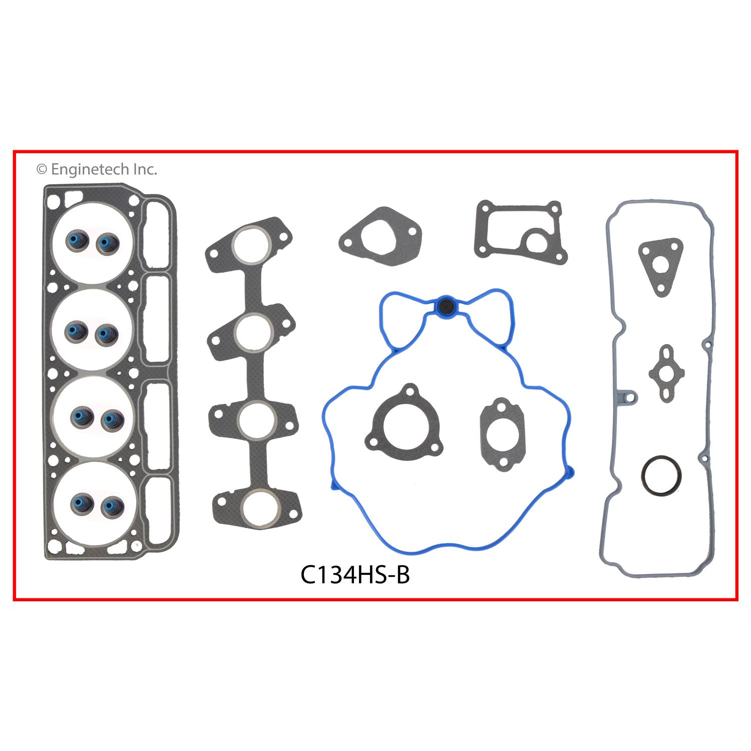 Enginetech C134HS-B Gasket Set - Head