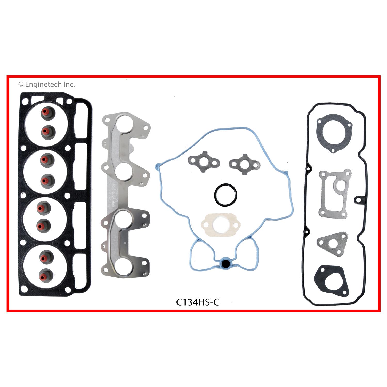 Enginetech C134HS-CWB Gasket Set - Head