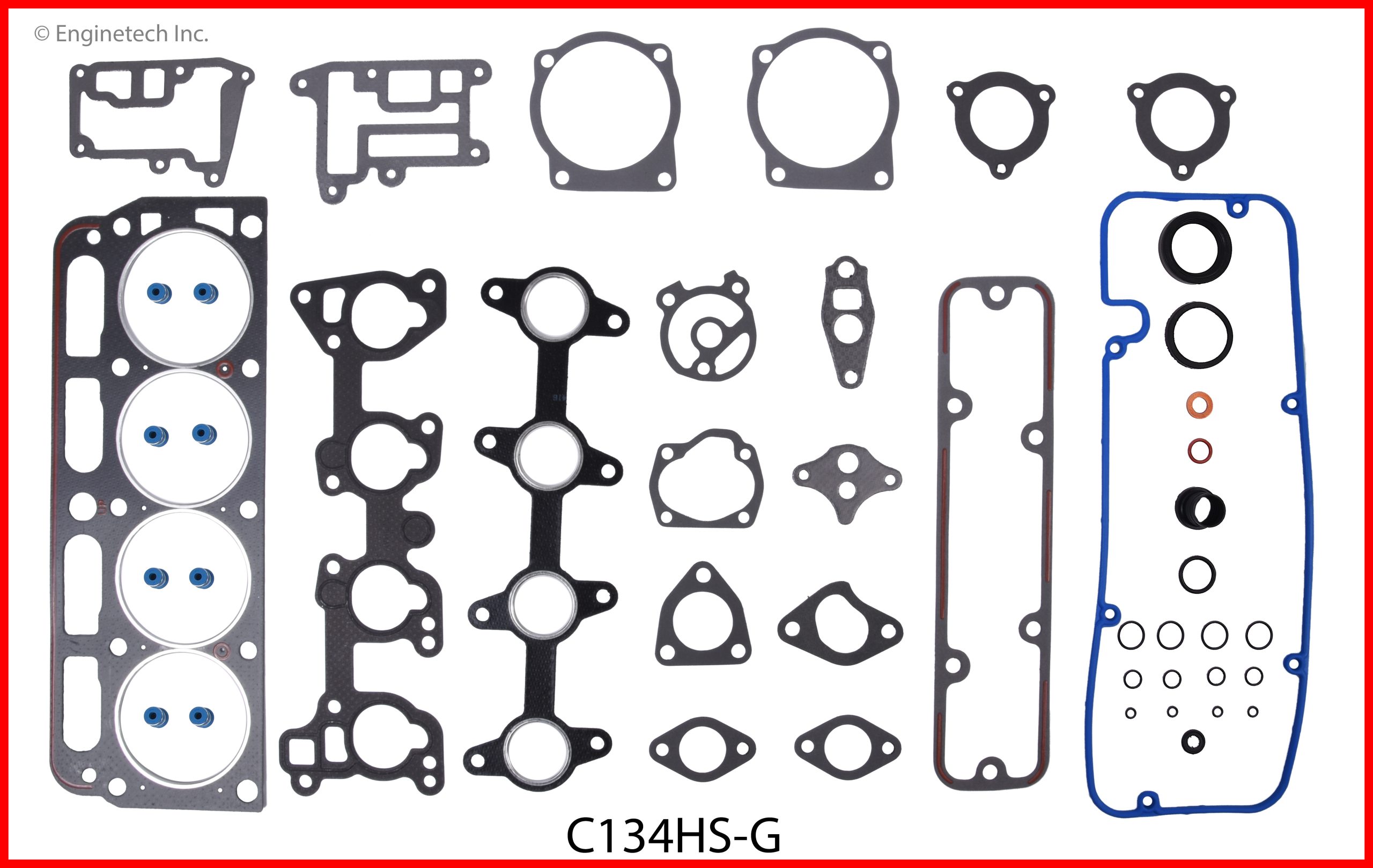Enginetech C134HS-GAWB Gasket Set - Head