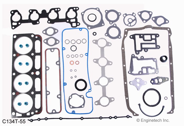 Enginetech C134T-55 Gasket Set - Full