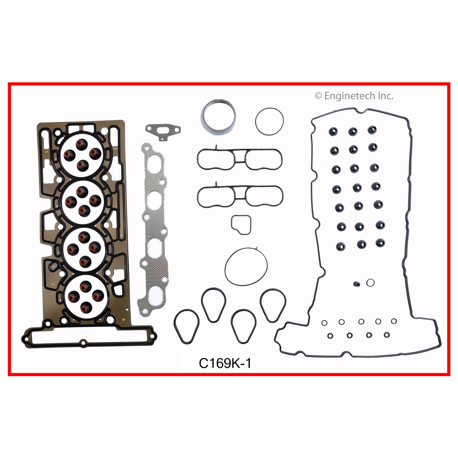 Enginetech C169K-1 Gasket Set - Full
