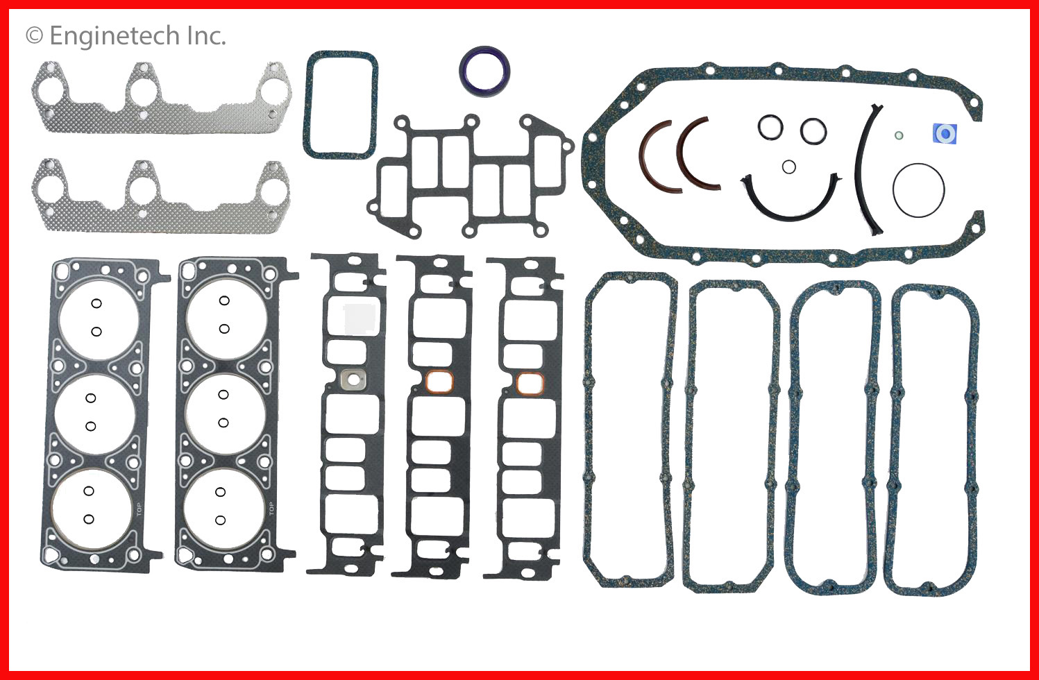 Enginetech C173-21 Gasket Set - Full