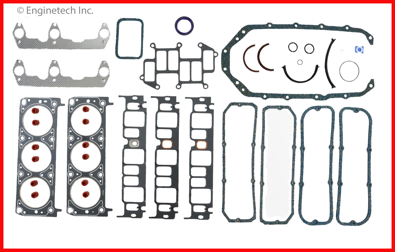 Enginetech C173-22 Gasket Set - Full