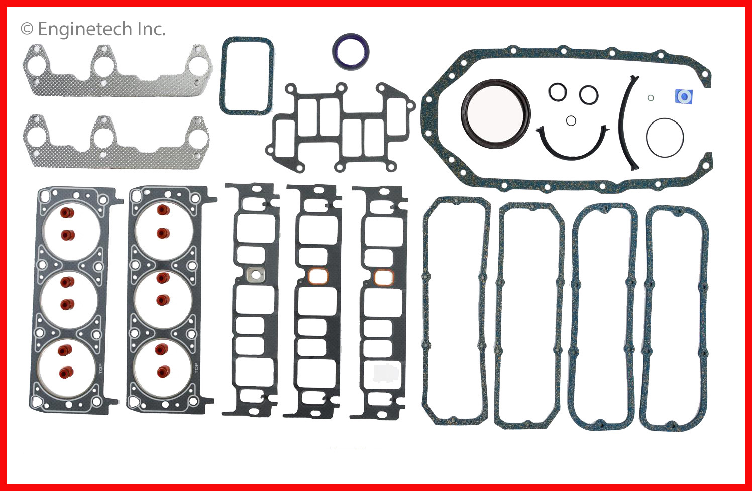Enginetech C173-23 Gasket Set - Full