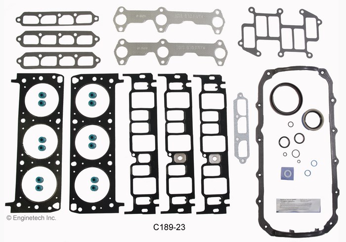 Enginetech C189-23 Gasket Set - Full