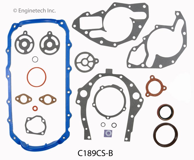 Enginetech C189CS-B Gasket Set - Lower