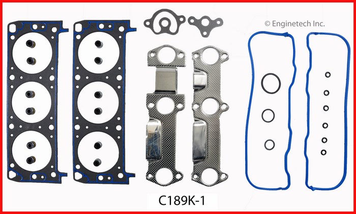 Enginetech C189K-1 Gasket Set - Full