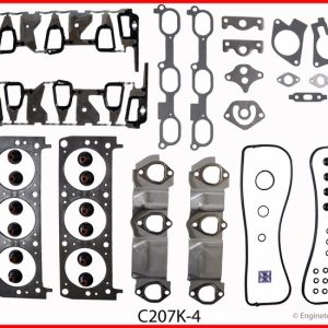 Enginetech C207K-4 Gasket Set - Full