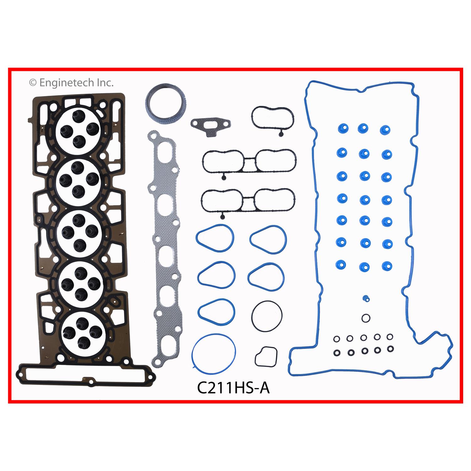 Enginetech C211HS-AWB Gasket Set - Head