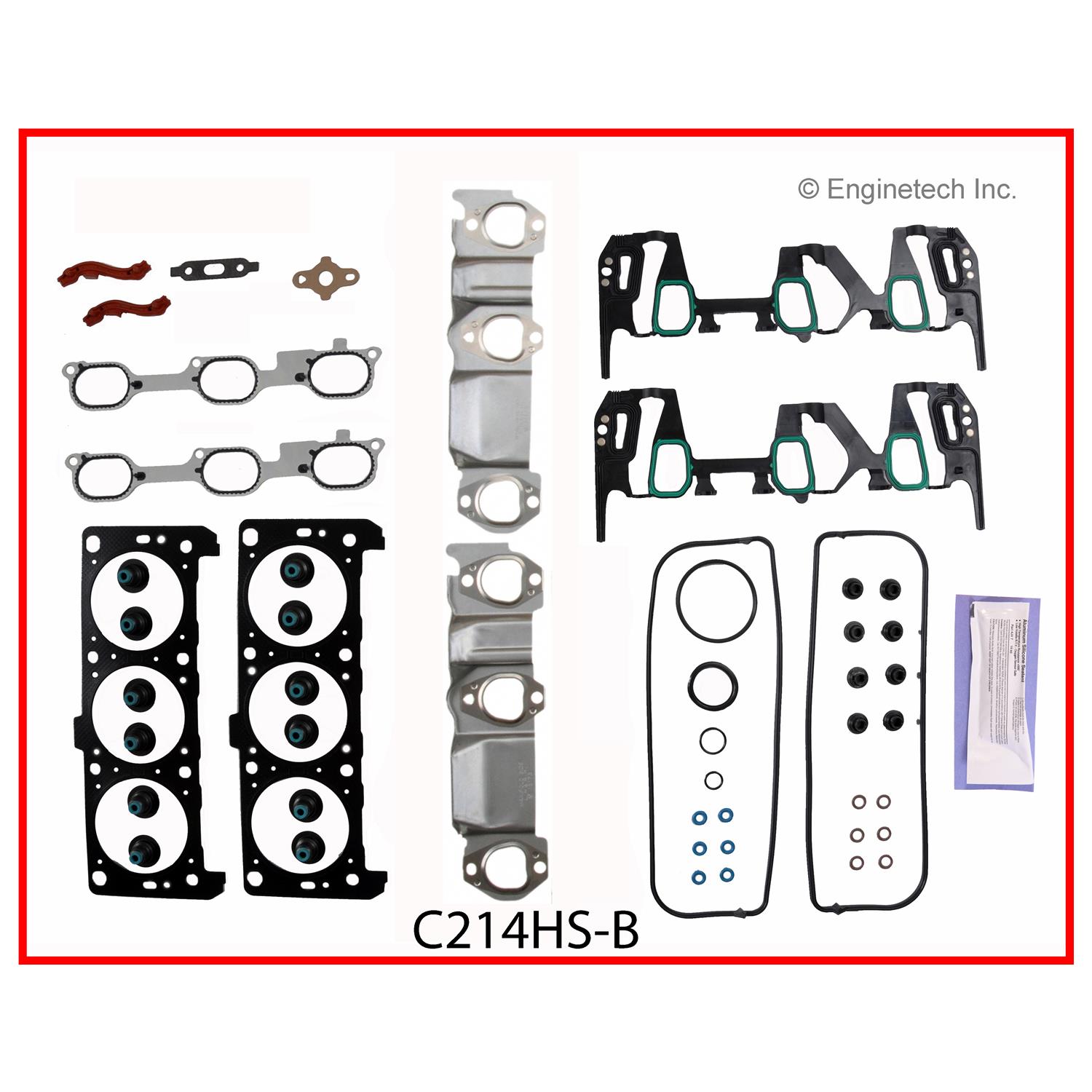 Enginetech C214HS-BWB Gasket Set - Head