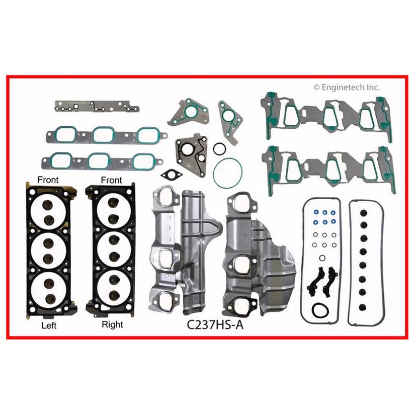 Enginetech C237HS-A Gasket Set - Head