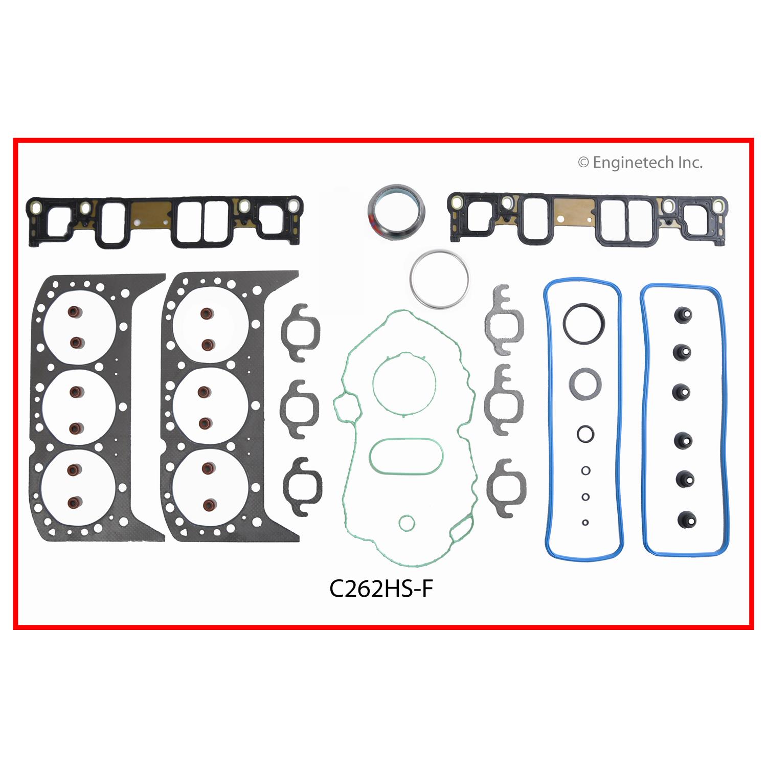 Enginetech C262HS-F Gasket Set - Head