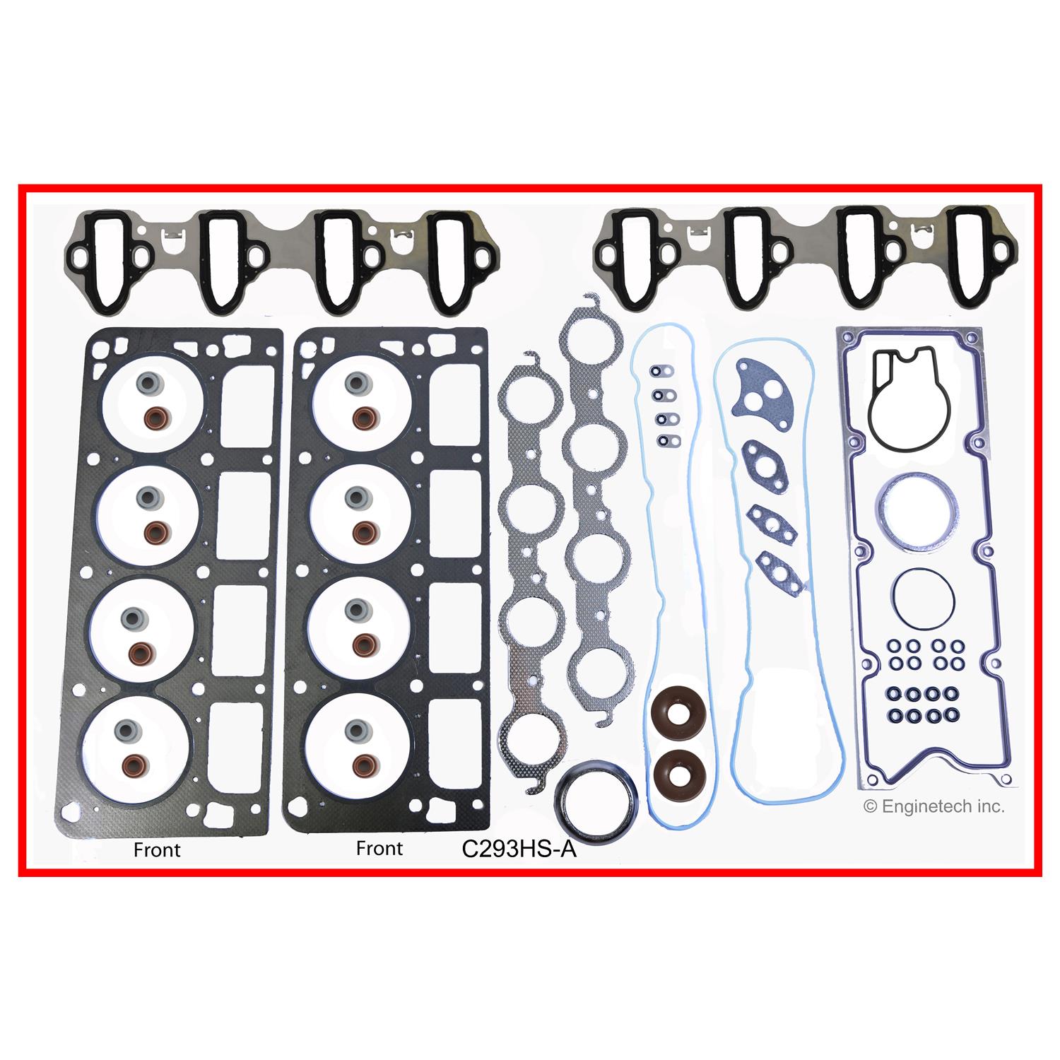 Enginetech C293HS-A Gasket Set - Head