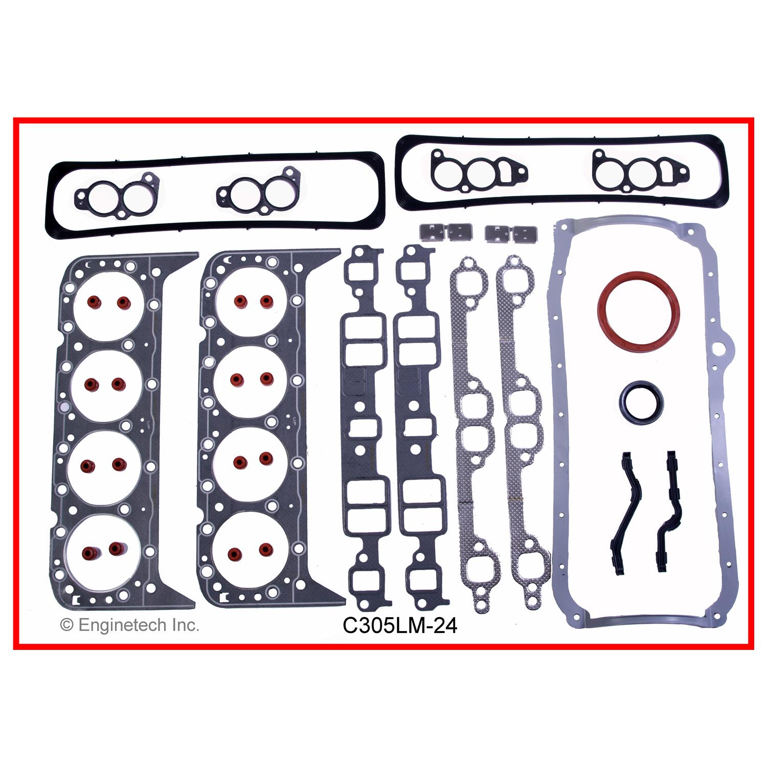 Enginetech C305LM-24 Gasket Set - Full