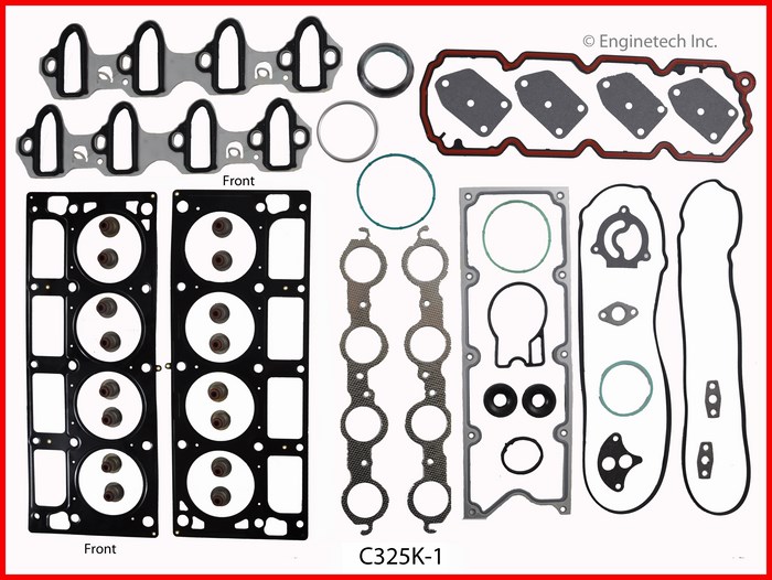 Enginetech C325K-1 Gasket Set - Full
