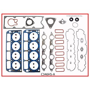 Enginetech C346HS-A Gasket Set - Head