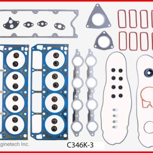 Enginetech C346K-3 Gasket Set - Full
