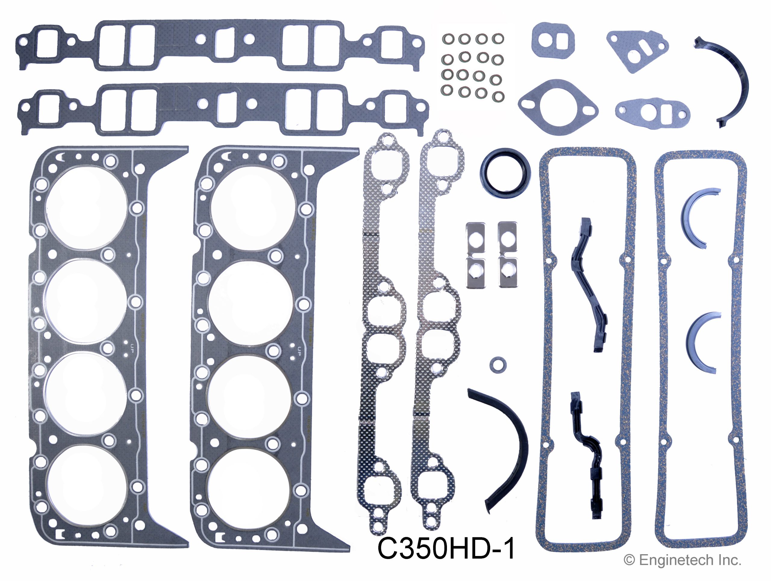 Enginetech C350HD-1 Gasket Set - Full