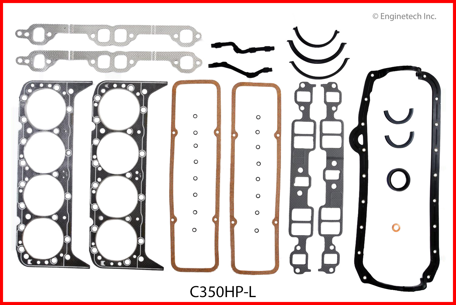 Enginetech C350HP-L Gasket Set - Full