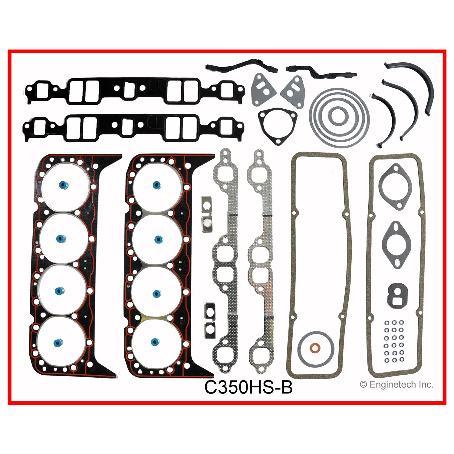 Enginetech C350HS-B Gasket Set - Head