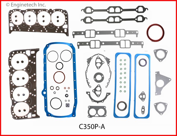 Enginetech C350P-A Gasket Set - Full