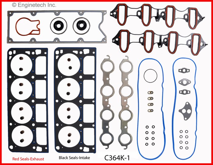 Enginetech C364K-1 Gasket Set - Full