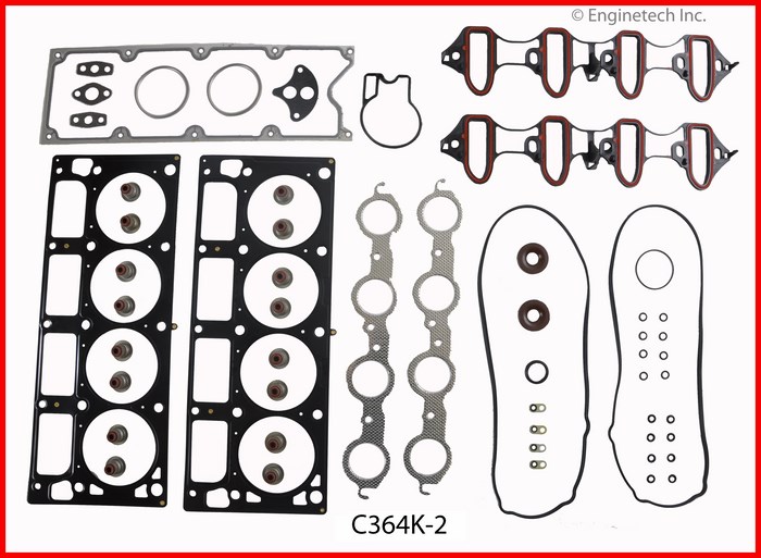 Enginetech C364K-2 Gasket Set - Full