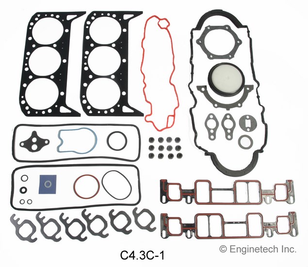 Enginetech C4.3C-1 Gasket Set - Full