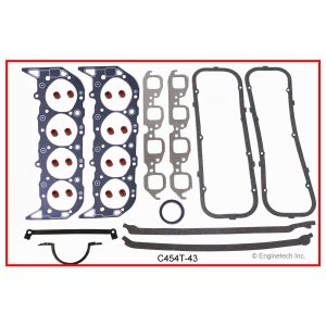 Enginetech C454T-43 Gasket Set - Full
