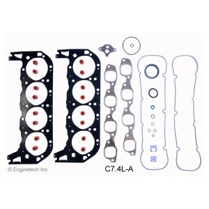 Enginetech C7.4L-A Gasket Set - Full