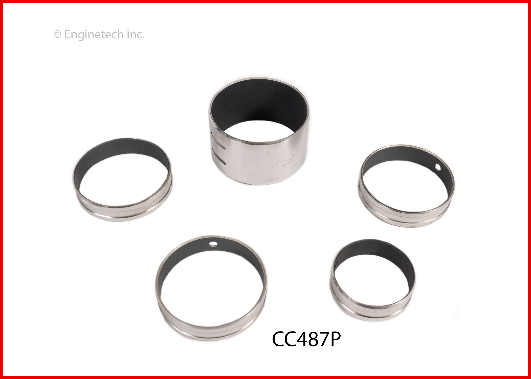 Enginetech CC487P Bearing Set - Cam