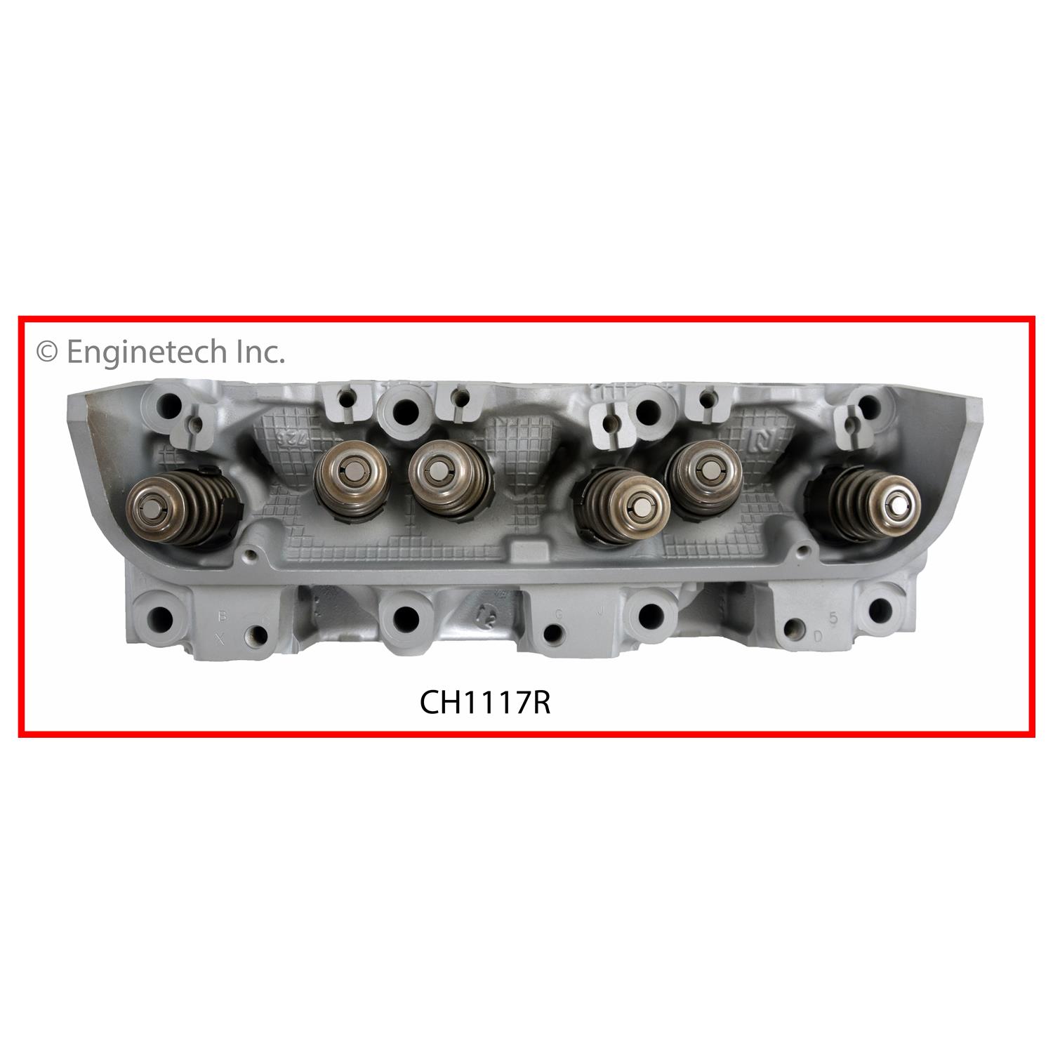 Enginetech CH1117R Cylinder Head - Complete