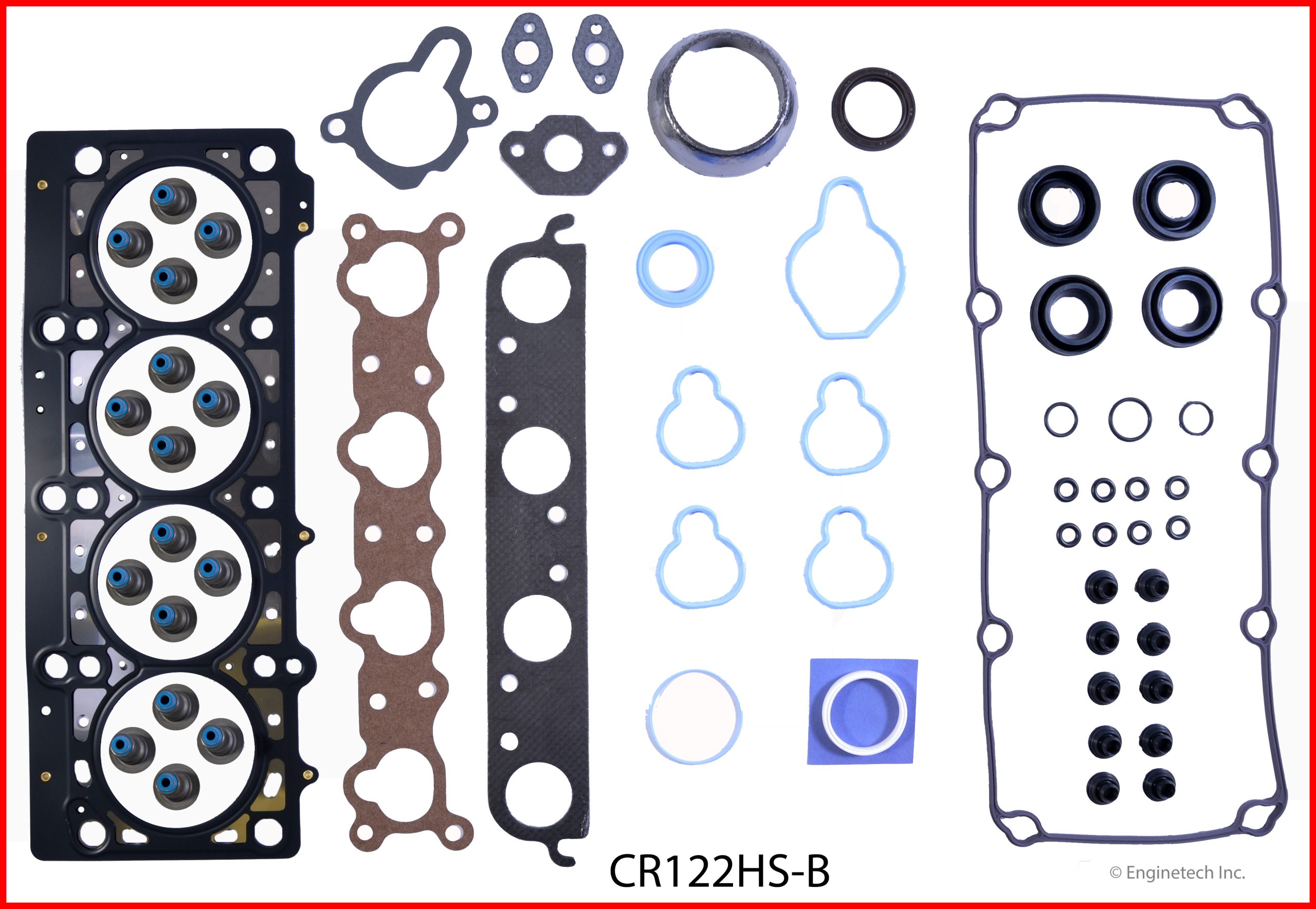 Enginetech CR122HS-BWB Gasket Set - Head