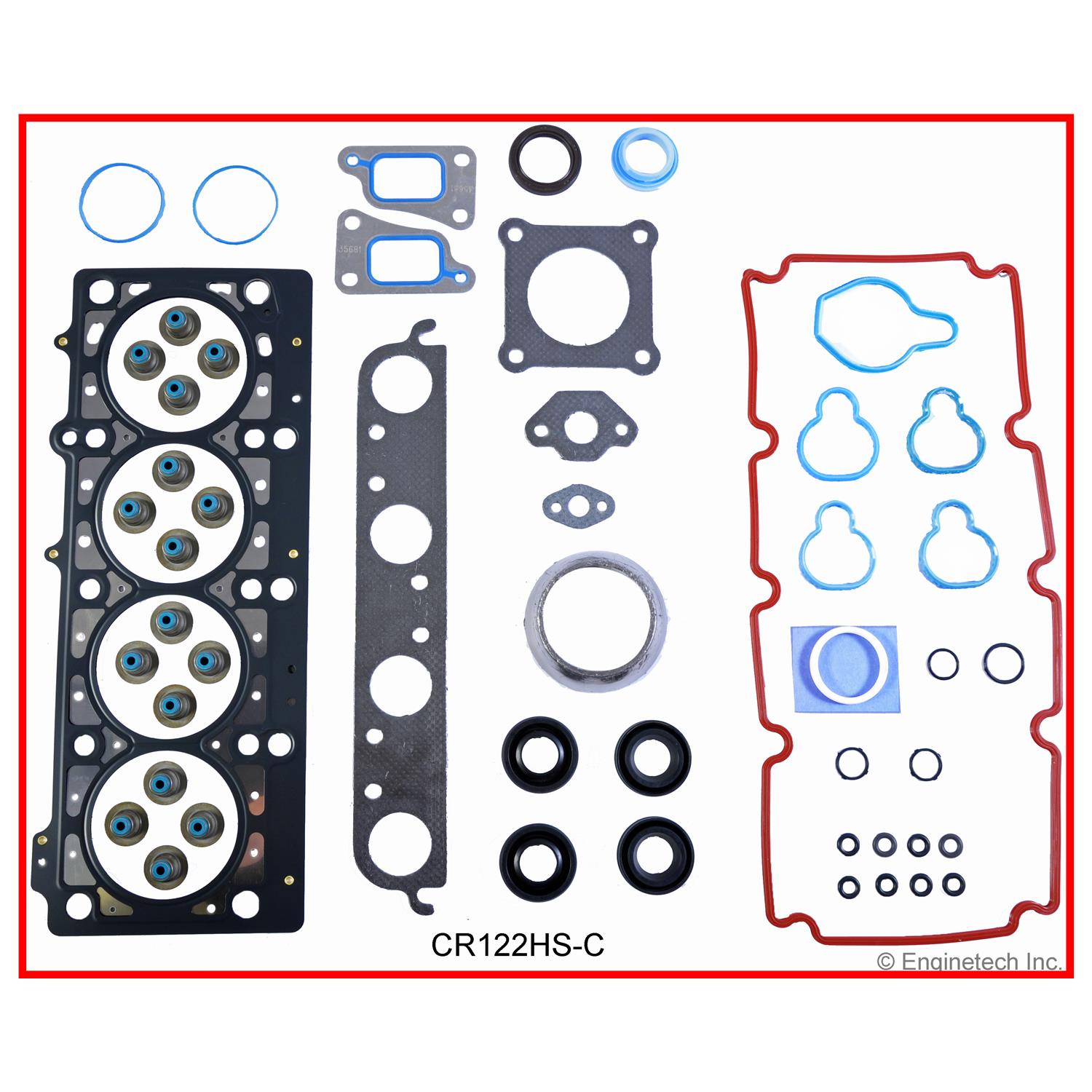 Enginetech CR122HS-CWB Gasket Set - Head