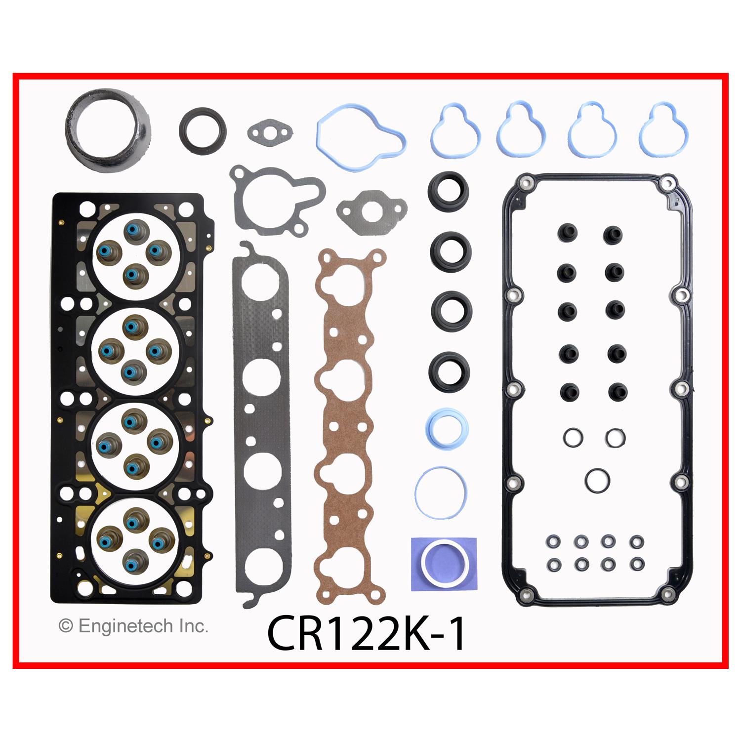 Enginetech CR122K-1 Gasket Set - Full