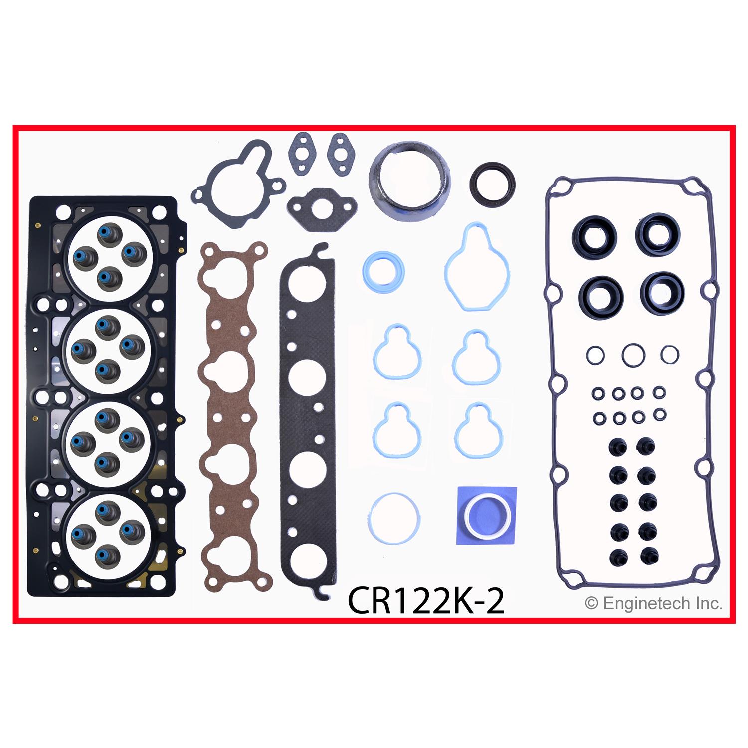 Enginetech CR122K-2 Gasket Set - Full
