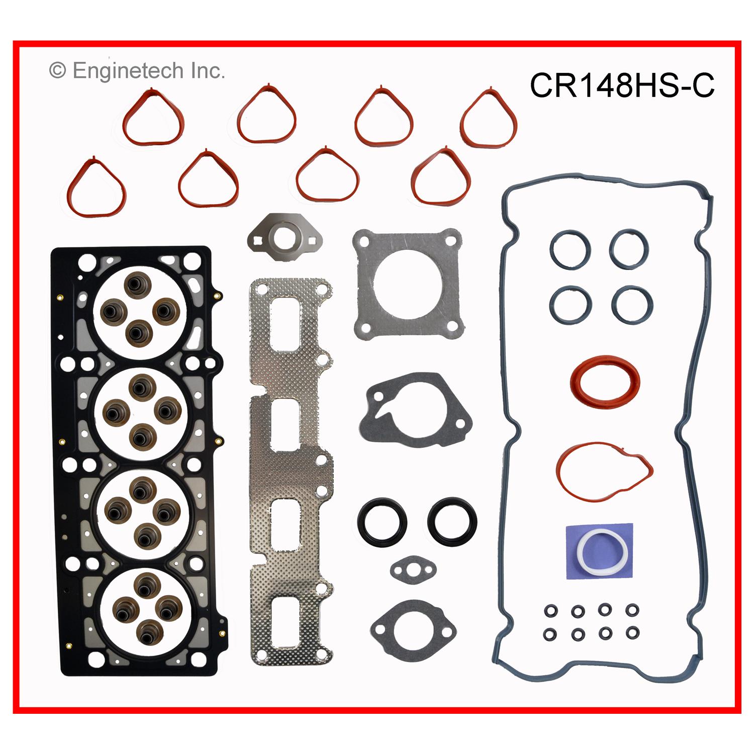 Enginetech CR148HS-C Gasket Set - Head