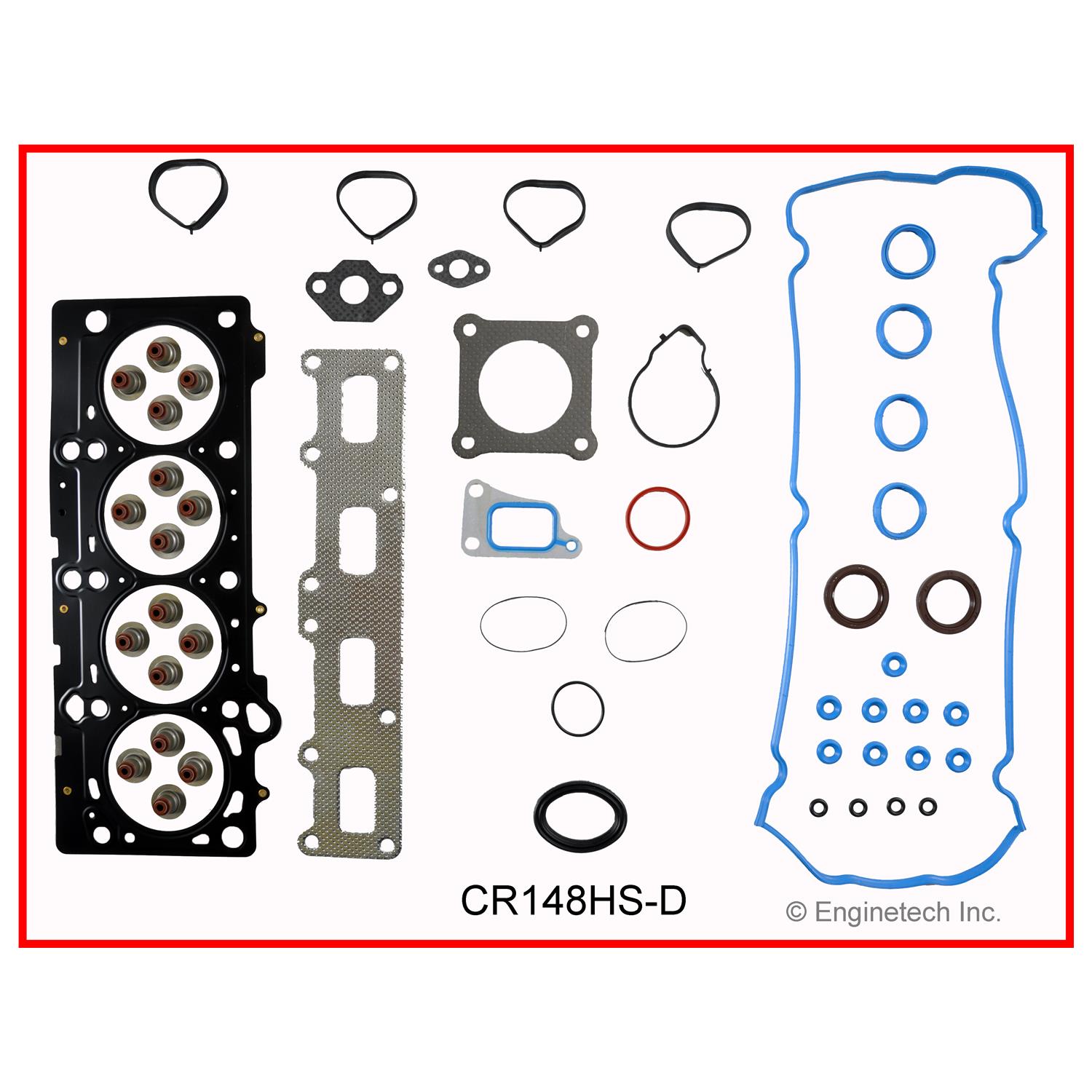 Enginetech CR148HS-D Gasket Set - Head
