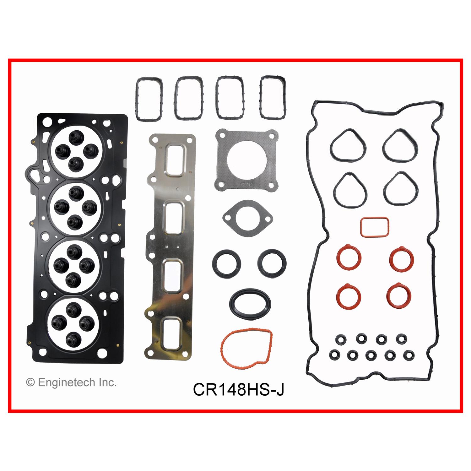 Enginetech CR148HS-J Gasket Set - Head
